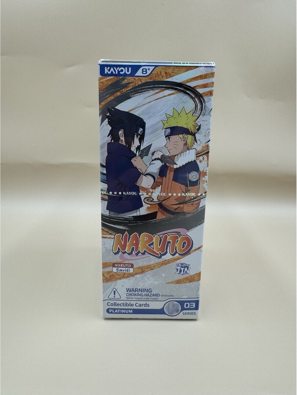 KAYOU NARUTO Series 3 Chapter Jin – 12 Packs & Promo Card NM